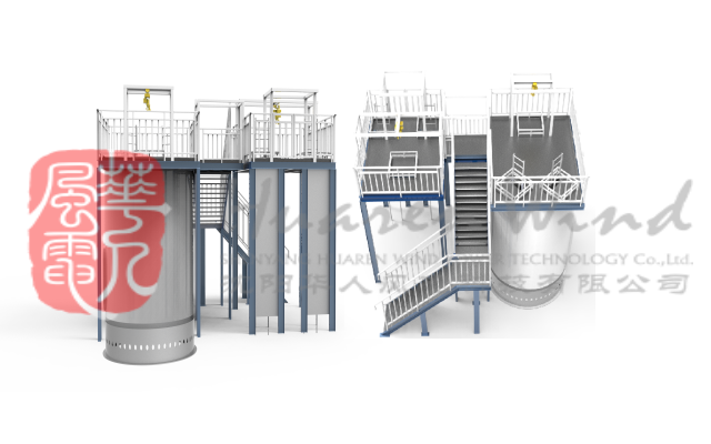 风电机组登高作业实训装置