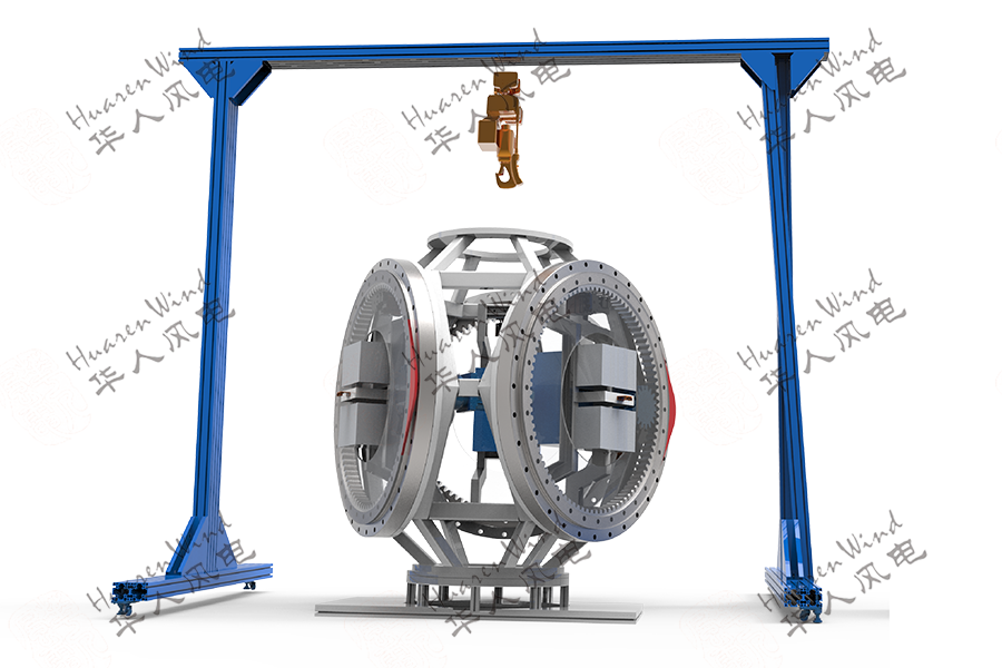 风电机组变桨系统拆装实训装置
