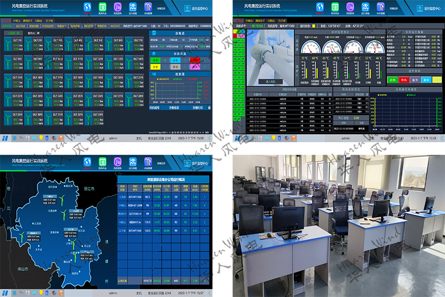 风电集控运行仿真实训室